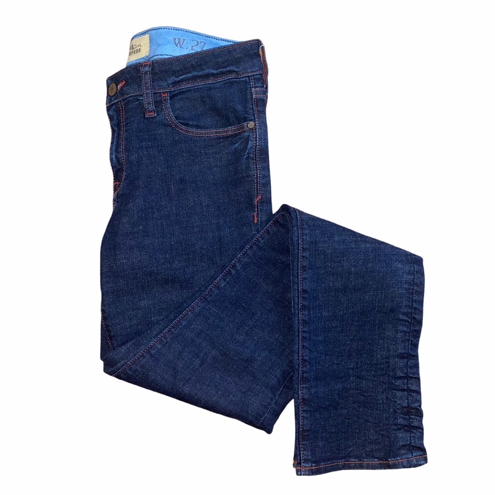Holding Horses Anthro Dark Wash  Straight Denim Jeans 27